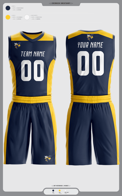 Wynne Yellowjackets 78568306 Basketball Uniform - 37