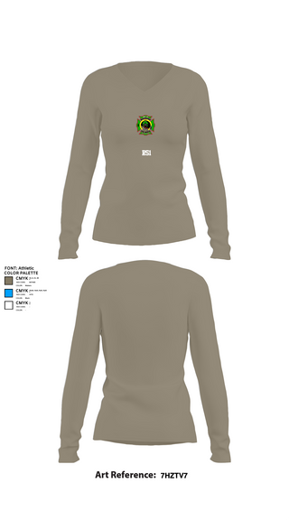 Womens Long Sleeve Vneck Shirt, R51, , Teamtime, Team time, sublimation, custom sports apparel, team uniforms, spirit wear, spiritwear, sports uniforms, custom shirts, team store, custom team store, fundraiser sports, apparel fundraiser