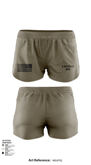 Ranger Panties, G Co 334th BSB, National Guard, Teamtime, Team time, sublimation, custom sports apparel, team uniforms, spirit wear, spiritwear, sports uniforms, custom shirts, team store, custom team store, fundraiser sports, apparel fundraiser