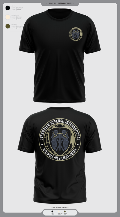 Overwatch Defense International 38447114 Old School Cotton Feel Shirt - 4