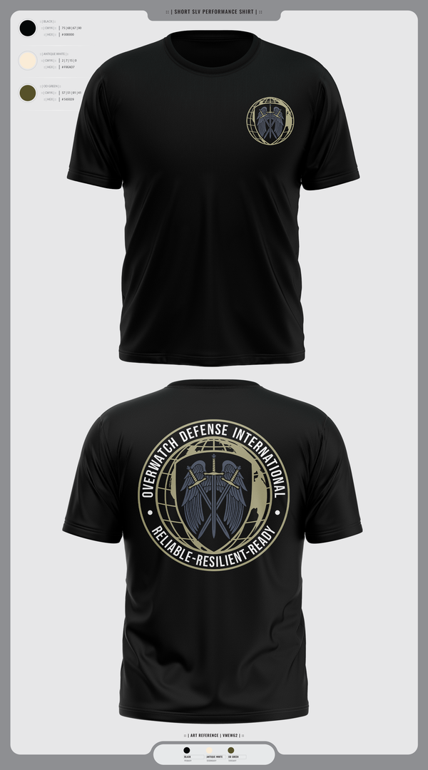 Old School Cotton Feel Shirt, Overwatch Defense International, , Teamtime, Team time, sublimation, custom sports apparel, team uniforms, spirit wear, spiritwear, sports uniforms, custom shirts, team store, custom team store, fundraiser sports, apparel fundraiser