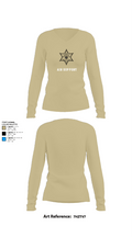 Air Support 72075098 Women's Long Sleeve V-neck Shirt - 78