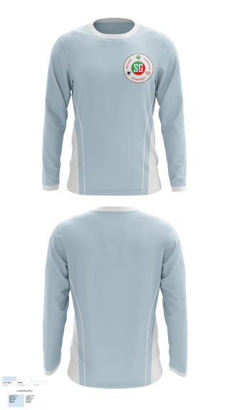 Long Sleeve Performance Shirt, SV Boostedt, Men's Soccer, Teamtime, Team time, sublimation, custom sports apparel, team uniforms, spirit wear, spiritwear, sports uniforms, custom shirts, team store, custom team store, fundraiser sports, apparel fundraiser