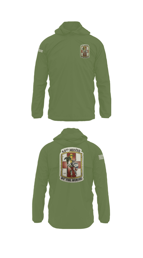 Windbreaker, 43rd Medical Detachment, , Teamtime, Team time, sublimation, custom sports apparel, team uniforms, spirit wear, spiritwear, sports uniforms, custom shirts, team store, custom team store, fundraiser sports, apparel fundraiser
