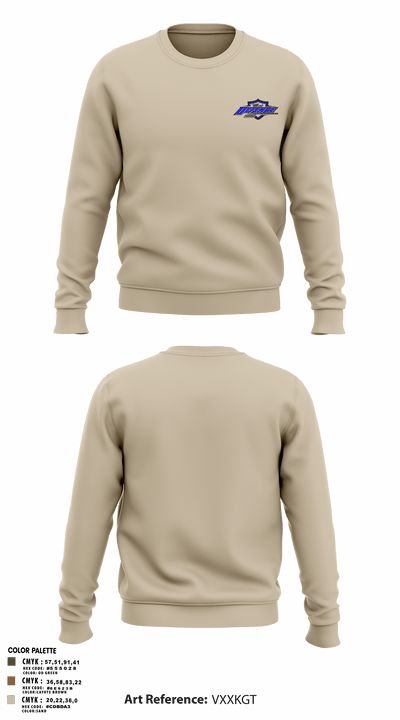 1st Defense Foam Insulation 48484867 Crew Neck Sweatshirt - 3