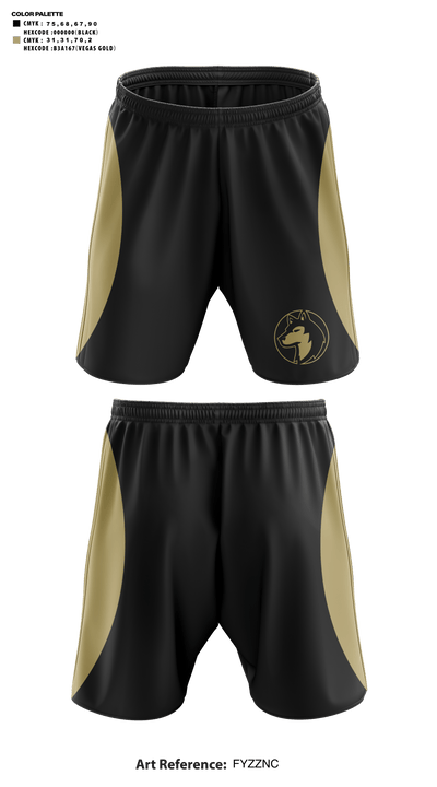 Battle Mountain High School Golf 64387274 Athletic Shorts With Pockets - 41