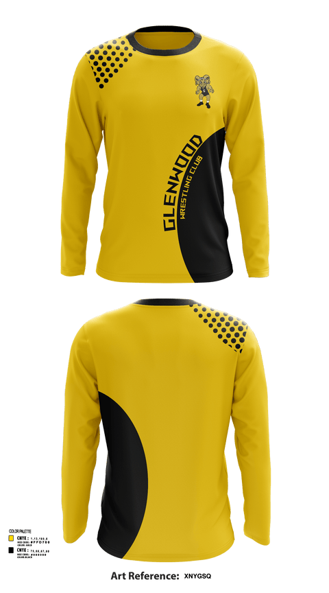 Long Sleeve Performance Shirt, Glenwood Wrestling Club, Wrestling, Teamtime, Team time, sublimation, custom sports apparel, team uniforms, spirit wear, spiritwear, sports uniforms, custom shirts, team store, custom team store, fundraiser sports, apparel fundraiser