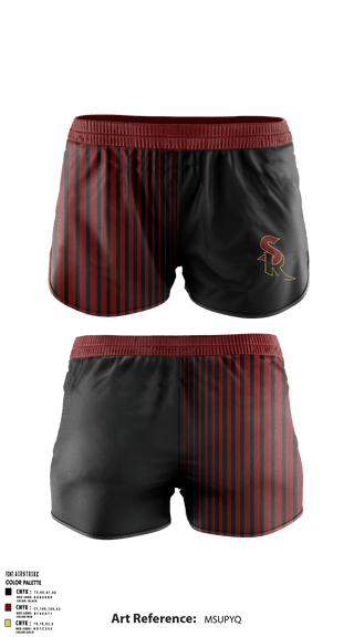 Womens Shorts, Shadow Ridge High School Badminton, Spirit Store, Teamtime, Team time, sublimation, custom sports apparel, team uniforms, spirit wear, spiritwear, sports uniforms, custom shirts, team store, custom team store, fundraiser sports, apparel fundraiser