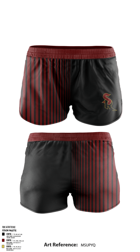 Womens Shorts, Shadow Ridge High School Badminton, Spirit Store, Teamtime, Team time, sublimation, custom sports apparel, team uniforms, spirit wear, spiritwear, sports uniforms, custom shirts, team store, custom team store, fundraiser sports, apparel fundraiser