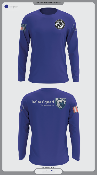 Marine Corps 67059926 Long Sleeve Performance Shirt - 3