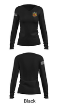 Wounded Warrior Battalion West 51783388 Women's Long Sleeve V-neck Shirt - 37
