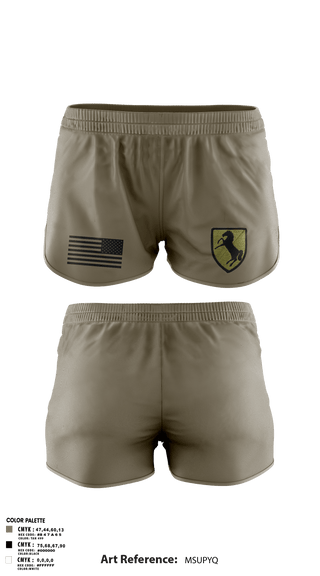 Ranger Panties, 1/11 acr, Army, Teamtime, Team time, sublimation, custom sports apparel, team uniforms, spirit wear, spiritwear, sports uniforms, custom shirts, team store, custom team store, fundraiser sports, apparel fundraiser