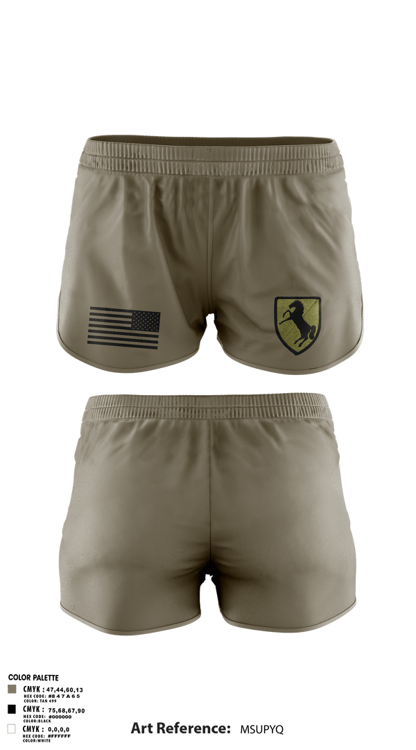 Ranger Panties, 1/11 acr, Army, Teamtime, Team time, sublimation, custom sports apparel, team uniforms, spirit wear, spiritwear, sports uniforms, custom shirts, team store, custom team store, fundraiser sports, apparel fundraiser