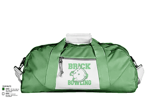 Duffle Bag, Brick Township High School Bowling, Bowling, Teamtime, Team time, sublimation, custom sports apparel, team uniforms, spirit wear, spiritwear, sports uniforms, custom shirts, team store, custom team store, fundraiser sports, apparel fundraiser