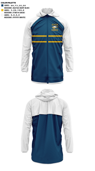 Windbreaker, Franklin County High School Cheer, Cheer, Teamtime, Team time, sublimation, custom sports apparel, team uniforms, spirit wear, spiritwear, sports uniforms, custom shirts, team store, custom team store, fundraiser sports, apparel fundraiser