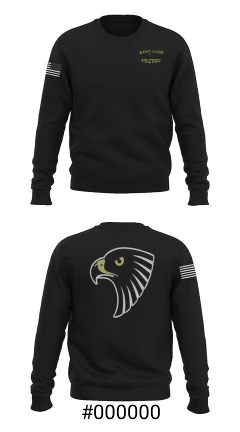 Crew Neck Sweatshirt, Hammond Academy Of Science & Tech Baseball, Baseball, Teamtime, Team time, sublimation, custom sports apparel, team uniforms, spirit wear, spiritwear, sports uniforms, custom shirts, team store, custom team store, fundraiser sports, apparel fundraiser