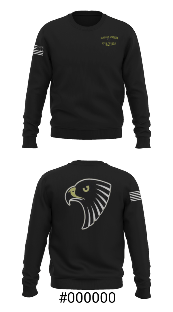 Crew Neck Sweatshirt, Hammond Academy Of Science & Tech Baseball, Baseball, Teamtime, Team time, sublimation, custom sports apparel, team uniforms, spirit wear, spiritwear, sports uniforms, custom shirts, team store, custom team store, fundraiser sports, apparel fundraiser