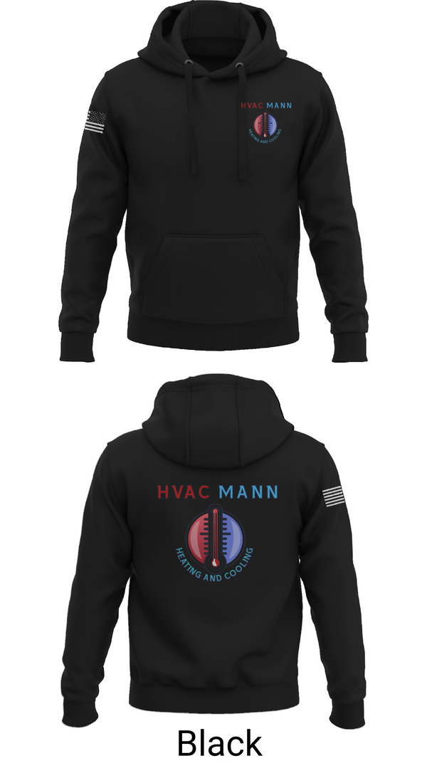 Hoodie, Hvacmannllc, , Teamtime, Team time, sublimation, custom sports apparel, team uniforms, spirit wear, spiritwear, sports uniforms, custom shirts, team store, custom team store, fundraiser sports, apparel fundraiser