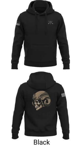 Hoodie, 3rd PLT Black Sheep, Army, Teamtime, Team time, sublimation, custom sports apparel, team uniforms, spirit wear, spiritwear, sports uniforms, custom shirts, team store, custom team store, fundraiser sports, apparel fundraiser