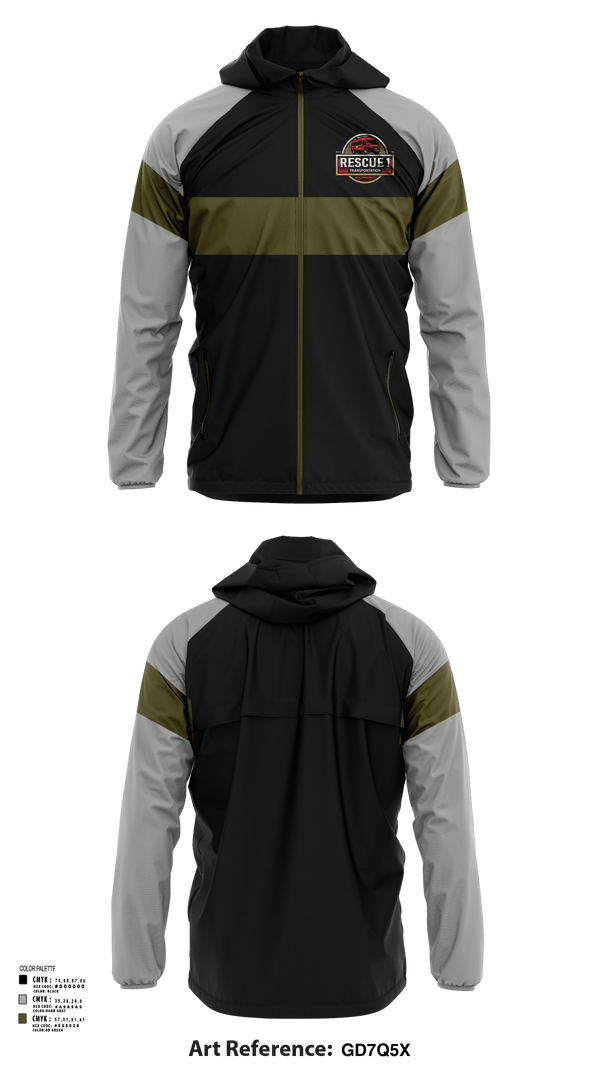 Windbreaker, Rescue 1 transportation, , Teamtime, Team time, sublimation, custom sports apparel, team uniforms, spirit wear, spiritwear, sports uniforms, custom shirts, team store, custom team store, fundraiser sports, apparel fundraiser