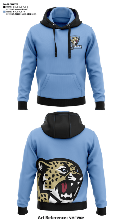 West Jordan High School Golf 27637623 Hoodie - 41