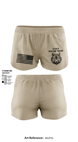 Ranger Panties, 3/2CR Killer Troop, Army, Teamtime, Team time, sublimation, custom sports apparel, team uniforms, spirit wear, spiritwear, sports uniforms, custom shirts, team store, custom team store, fundraiser sports, apparel fundraiser