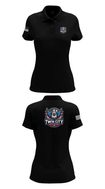 Twin City Overhead Door 66007785 Women's Short Sleeve Performance Polo  - 36