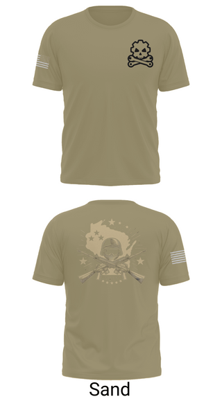 Old School Cotton Feel Shirt, 377th SMC, Army, Teamtime, Team time, sublimation, custom sports apparel, team uniforms, spirit wear, spiritwear, sports uniforms, custom shirts, team store, custom team store, fundraiser sports, apparel fundraiser