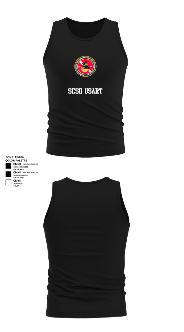 Tank Top, SCSO USART, , Teamtime, Team time, sublimation, custom sports apparel, team uniforms, spirit wear, spiritwear, sports uniforms, custom shirts, team store, custom team store, fundraiser sports, apparel fundraiser