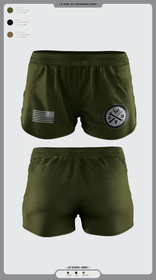 Women's Shorts, 819 RHS, Air Force, Teamtime, Team time, sublimation, custom sports apparel, team uniforms, spirit wear, spiritwear, sports uniforms, custom shirts, team store, custom team store, fundraiser sports, apparel fundraiser