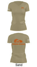Rising Doors 80958329 Women's Short Sleeve V-neck Shirt - 88