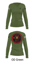 DSAC-23 86837369 Women's Long Sleeve V-neck Shirt -1 57