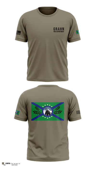 Grahn Fire DepartmentAPR 45337631 Short Sleeve Performance Shirt - 2