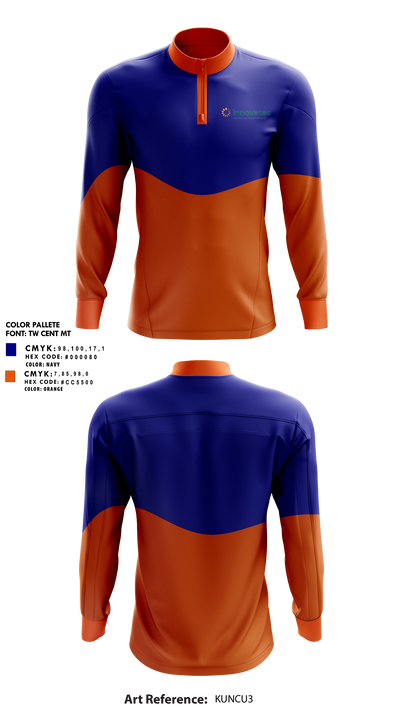 Innovatec 11373900 Quarter Zip Jacket - 1