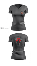 undefined Women's Short Sleeve V-neck Shirt - 9