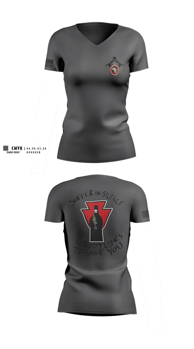 undefined Women's Short Sleeve V-neck Shirt - 9