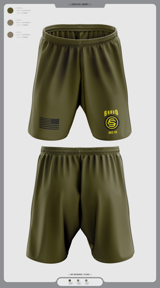 Athletic Shorts With Pockets, , Army, Teamtime, Team time, sublimation, custom sports apparel, team uniforms, spirit wear, spiritwear, sports uniforms, custom shirts, team store, custom team store, fundraiser sports, apparel fundraiser