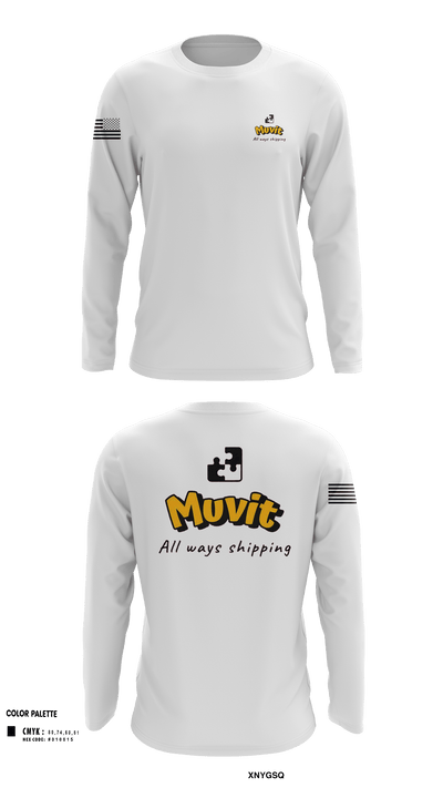 Muvit 8063137 Long Sleeve Performance Shirt - 4