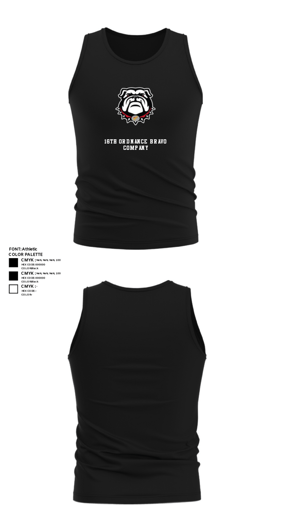 Tank Top, 16TH ordnance Bravo Company, , Teamtime, Team time, sublimation, custom sports apparel, team uniforms, spirit wear, spiritwear, sports uniforms, custom shirts, team store, custom team store, fundraiser sports, apparel fundraiser