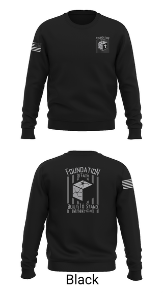 Crew Neck Sweatshirt, Igniting Faith, , Teamtime, Team time, sublimation, custom sports apparel, team uniforms, spirit wear, spiritwear, sports uniforms, custom shirts, team store, custom team store, fundraiser sports, apparel fundraiser