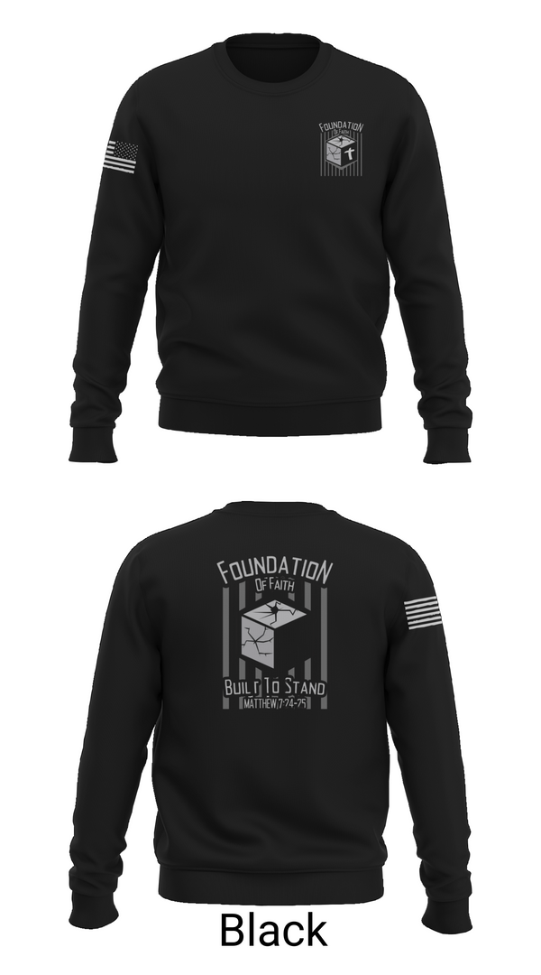 Crew Neck Sweatshirt, Igniting Faith, , Teamtime, Team time, sublimation, custom sports apparel, team uniforms, spirit wear, spiritwear, sports uniforms, custom shirts, team store, custom team store, fundraiser sports, apparel fundraiser