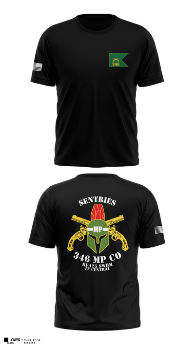 346 MP CO 9773492 Short Sleeve Performance Shirt - 3