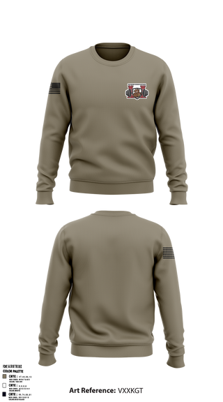 Crew Neck Sweatshirt, 3rd brigade engineer battalion, Army, Teamtime, Team time, sublimation, custom sports apparel, team uniforms, spirit wear, spiritwear, sports uniforms, custom shirts, team store, custom team store, fundraiser sports, apparel fundraiser