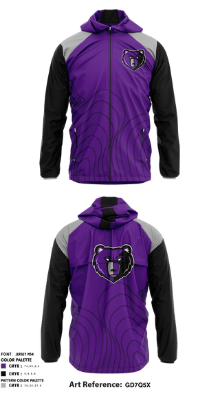 Windbreaker, Rocky Mountain High School Soccer, Men's Soccer, Teamtime, Team time, sublimation, custom sports apparel, team uniforms, spirit wear, spiritwear, sports uniforms, custom shirts, team store, custom team store, fundraiser sports, apparel fundraiser