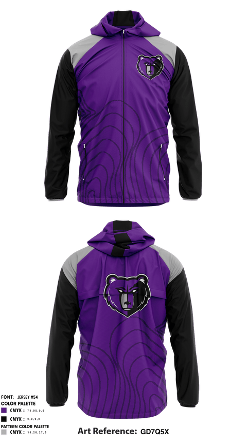 Windbreaker, Rocky Mountain High School Soccer, Men's Soccer, Teamtime, Team time, sublimation, custom sports apparel, team uniforms, spirit wear, spiritwear, sports uniforms, custom shirts, team store, custom team store, fundraiser sports, apparel fundraiser