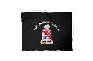 Blanket, 120th Engineers, Army, Teamtime, Team time, sublimation, custom sports apparel, team uniforms, spirit wear, spiritwear, sports uniforms, custom shirts, team store, custom team store, fundraiser sports, apparel fundraiser