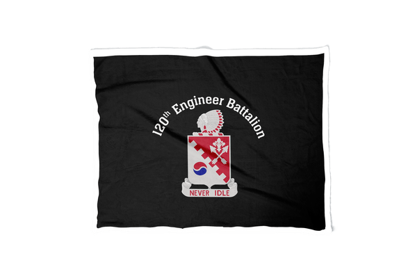 Blanket, 120th Engineers, Army, Teamtime, Team time, sublimation, custom sports apparel, team uniforms, spirit wear, spiritwear, sports uniforms, custom shirts, team store, custom team store, fundraiser sports, apparel fundraiser