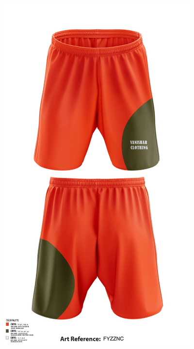 Vanishar clothing 11389418 Athletic Shorts With Pockets - 101
