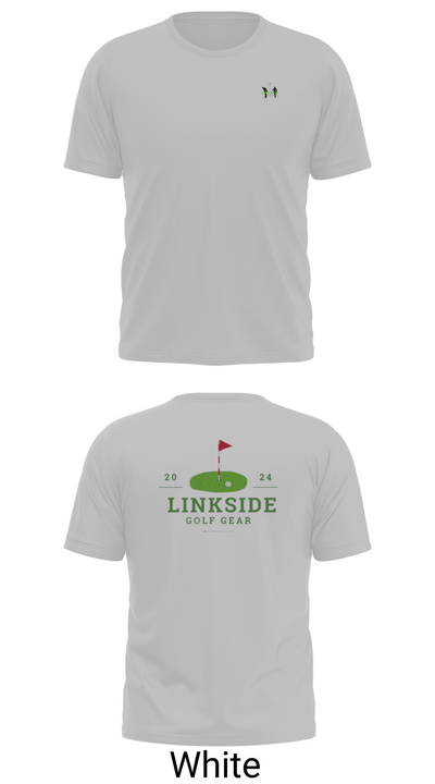 On the Links Golf Co 48920069 Old School Cotton Feel Shirt - 10