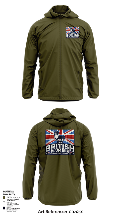 The British Plumber 23773997 Windbreaker - 121